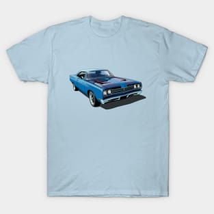 1969 Plymouth Roadrunner in blue T-Shirt